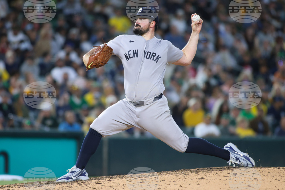 Yankees Athletics Baseball