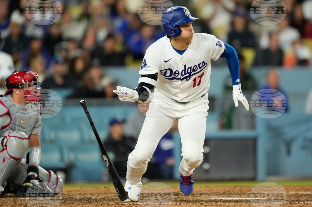 Phillies Dodgers Baseball
