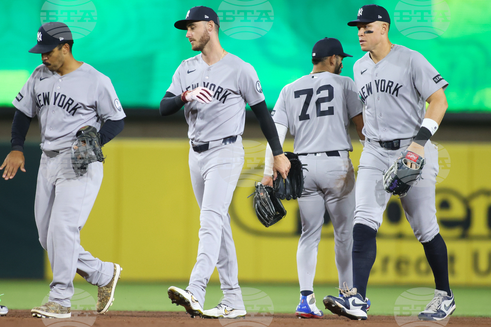 Yankees Athletics Baseball