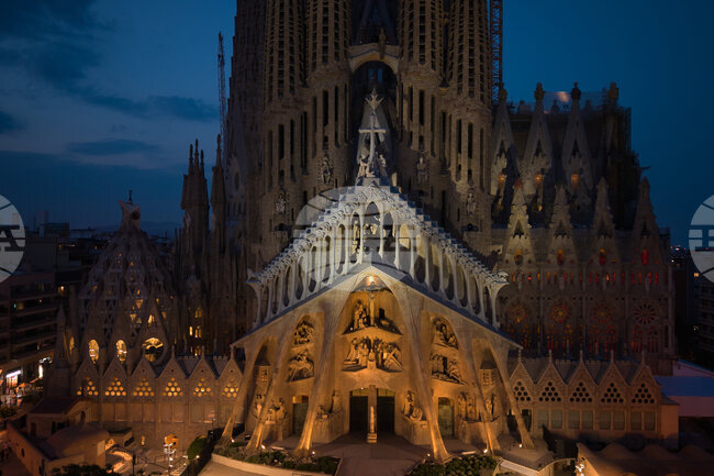 Spain Sagrada Familia Church