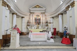 Село Ореш - Фолклорен събор на католиците в България - света литургия