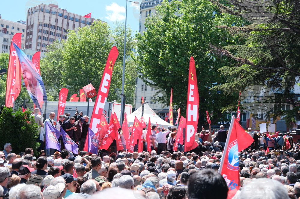 Турция - Анкара - Народнорепубликанска партия - митинг