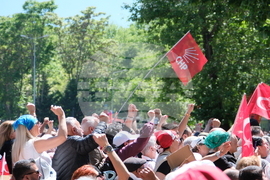 Турция - Анкара - Народнорепубликанска партия - митинг