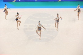 Варна - Европейско първенство по художествена гимнастика 2026 - ансамбъл на България