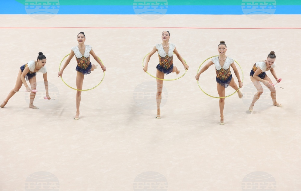 Варна - Европейско първенство по художествена гимнастика 2026 - ансамбъл на България