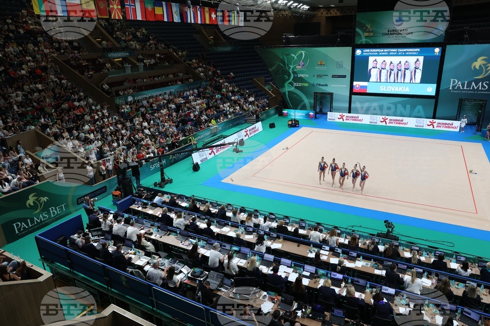 Варна - Европейско първенство по художествена гимнастика 2026 - ансамбъл на България