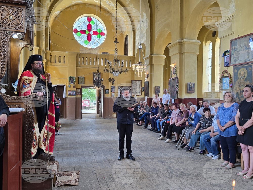 Село Неговановци - Видински митрополит Пахомий - празнична вечерня