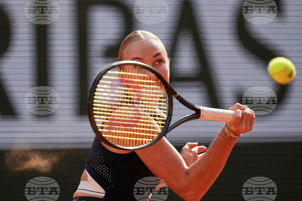 APTOPIX French Open Tennis
