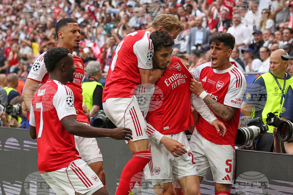 APTOPIX Hungary Champions League Final Soccer