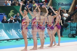 Варна - Европейско първенство по художествена гимнастика 2026 - ансамбъл на Испания