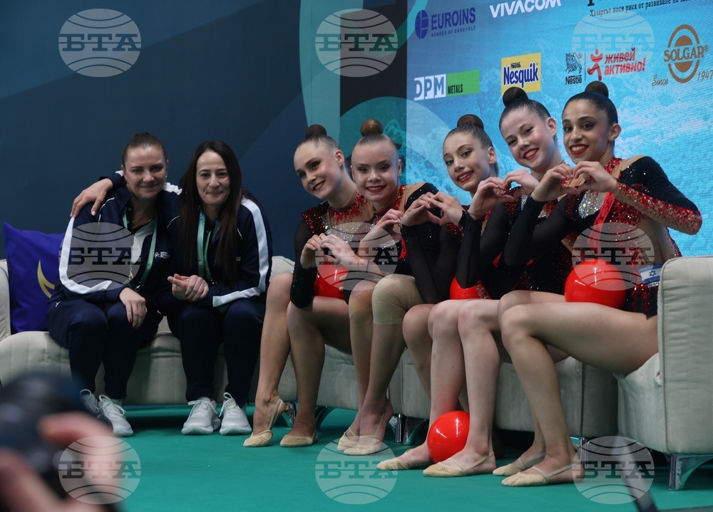 Варна - Европейско първенство по художествена гимнастика 2026 - ансамбъл на Израел