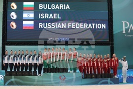 Варна - Европейско първенство по художествена гимнастика 2026 - ансамбли - награждаване