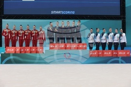 Варна - Европейско първенство по художествена гимнастика 2026 - ансамбли - награждаване