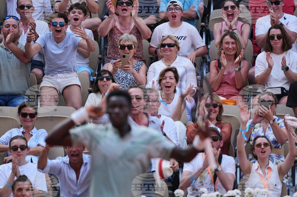 APTOPIX French Open Tennis