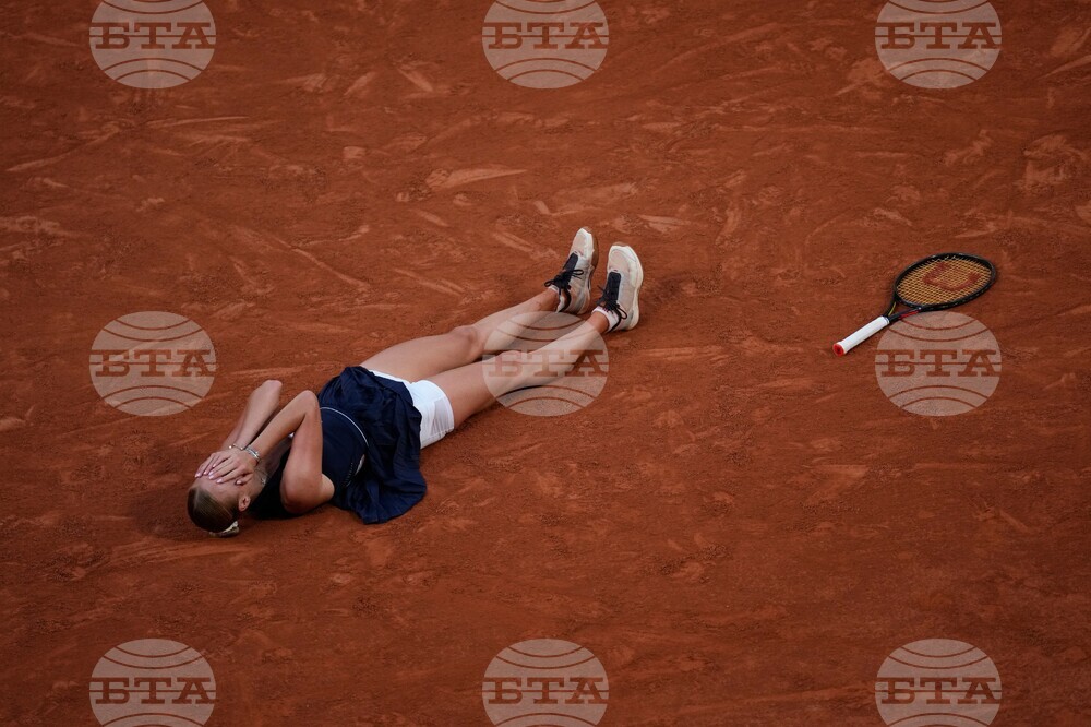 APTOPIX French Open Tennis