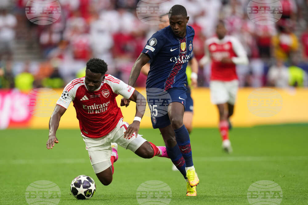 APTOPIX Hungary Champions League Final Soccer