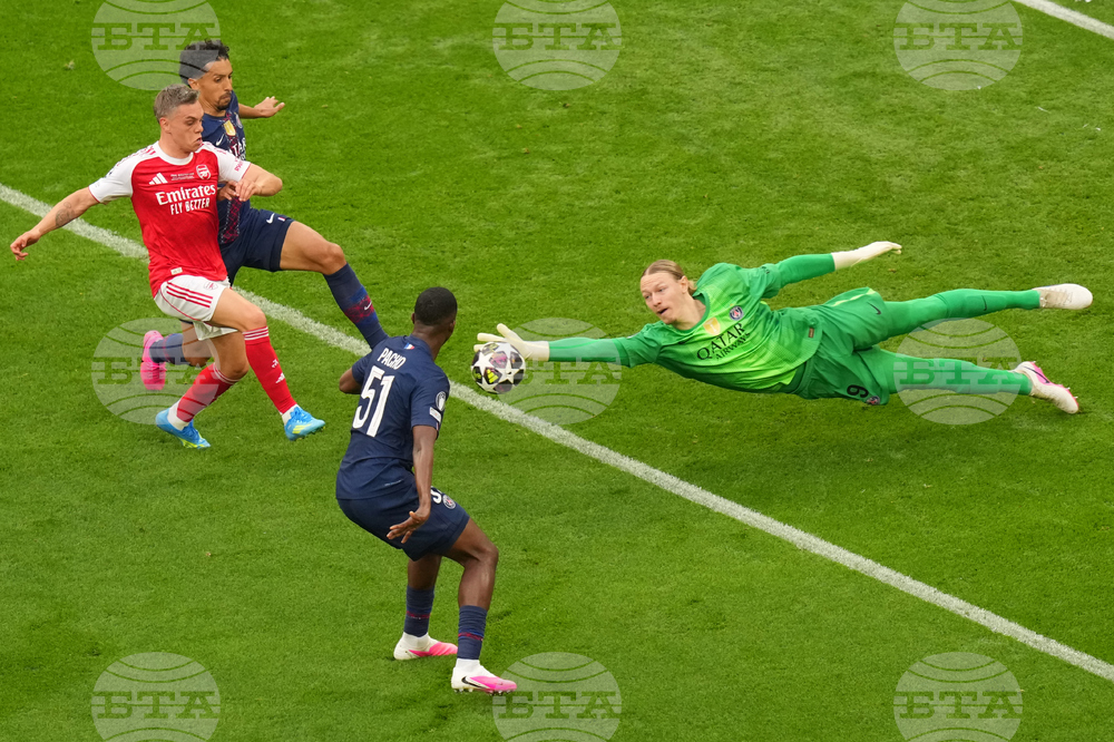 APTOPIX Hungary Champions League Final Soccer