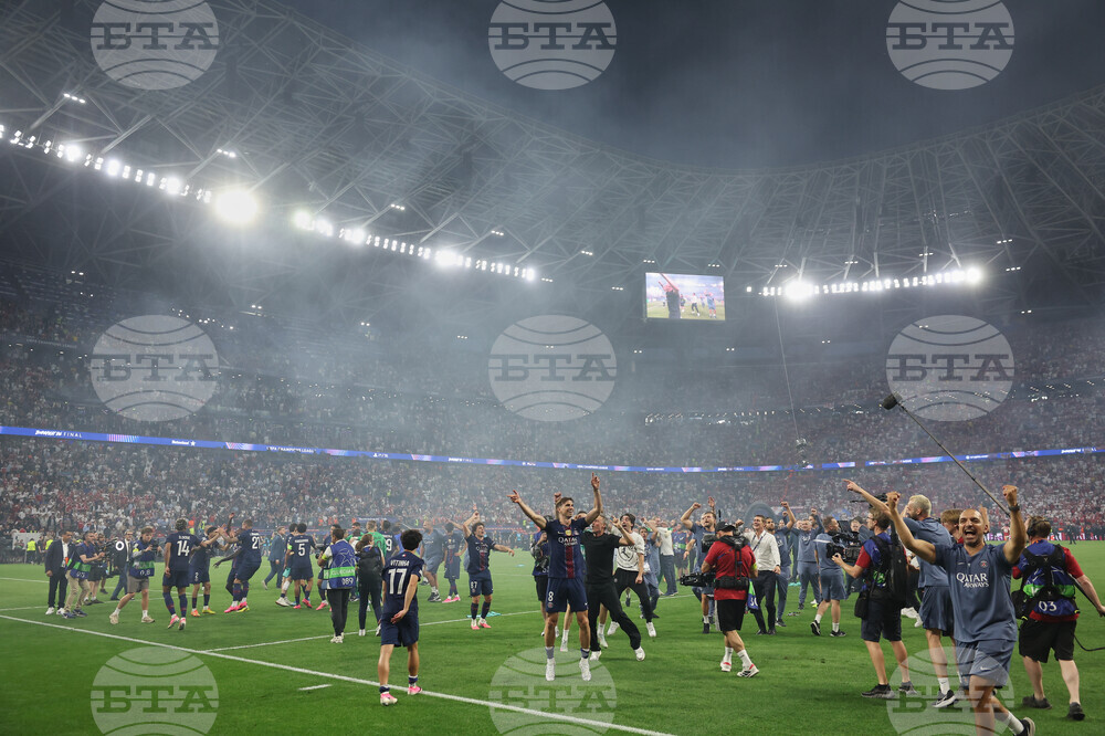 APTOPIX Hungary Champions League Final Soccer
