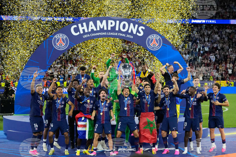 APTOPIX Hungary Champions League Final Soccer