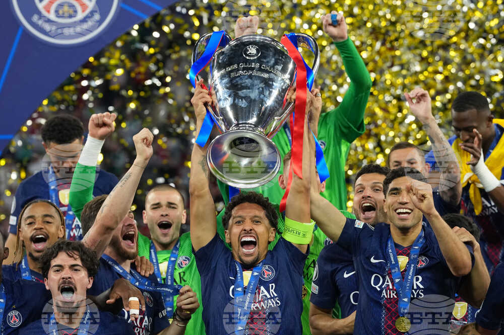APTOPIX Hungary Champions League Final Soccer