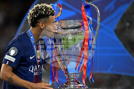 APTOPIX Hungary Champions League Final Soccer