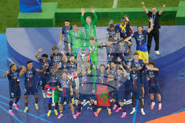 APTOPIX Hungary Champions League Final Soccer