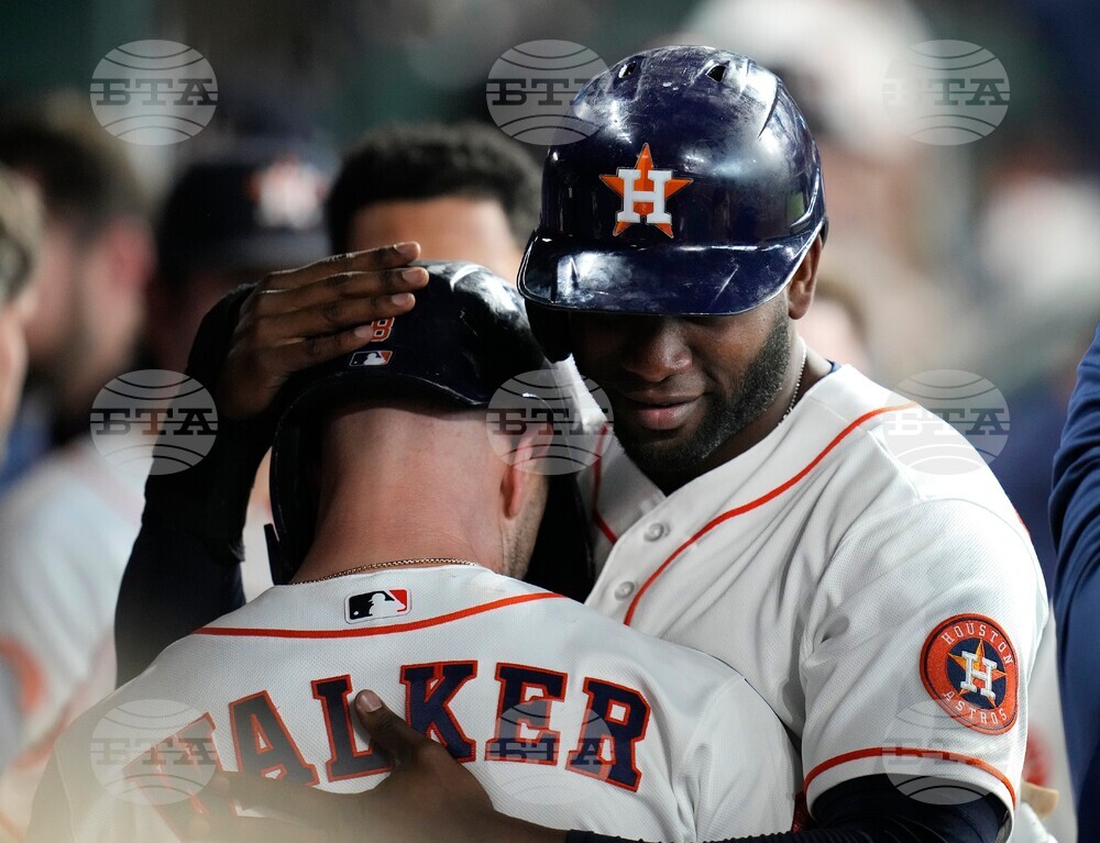 Brewers Astros Baseball
