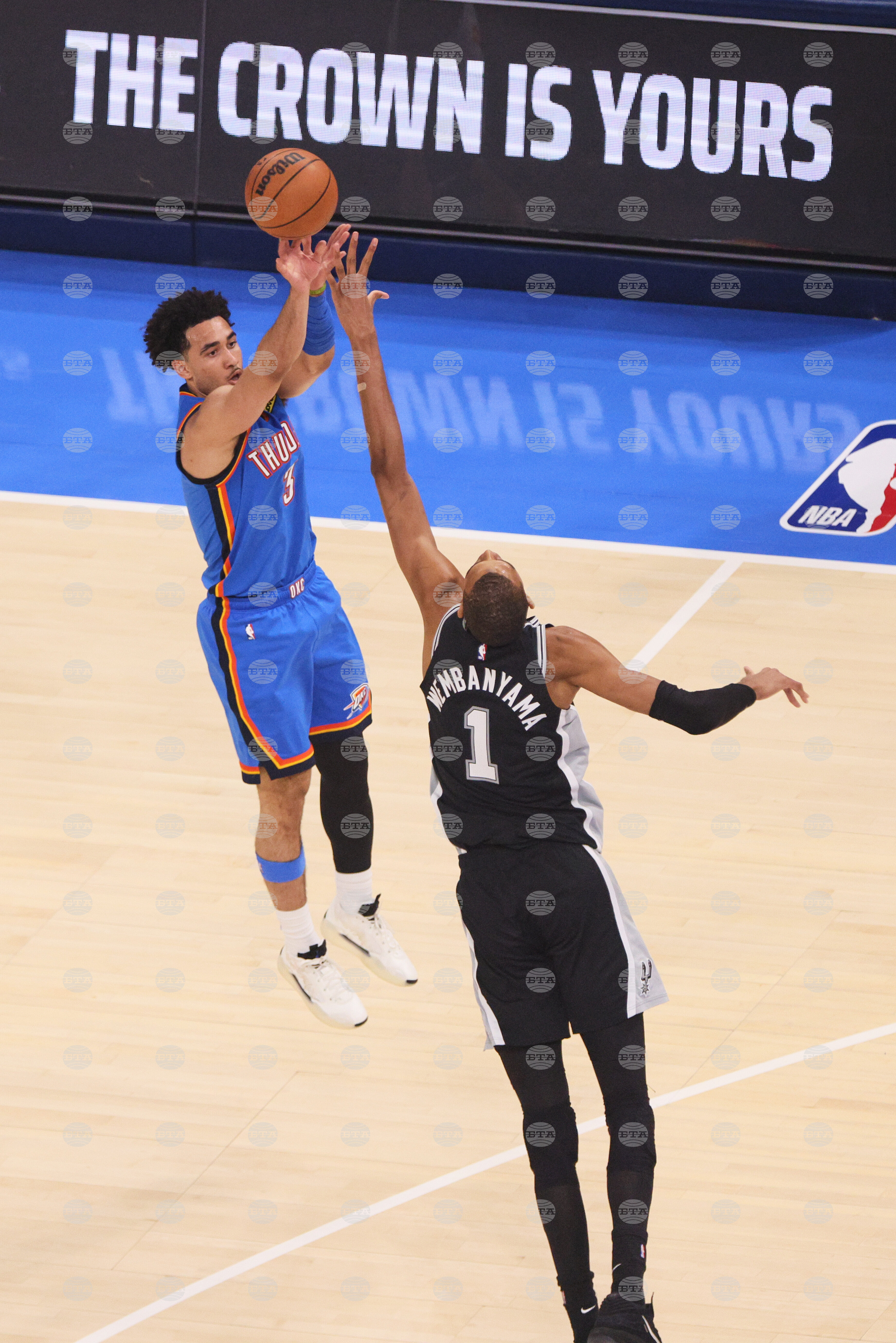 Spurs Thunder Basketball