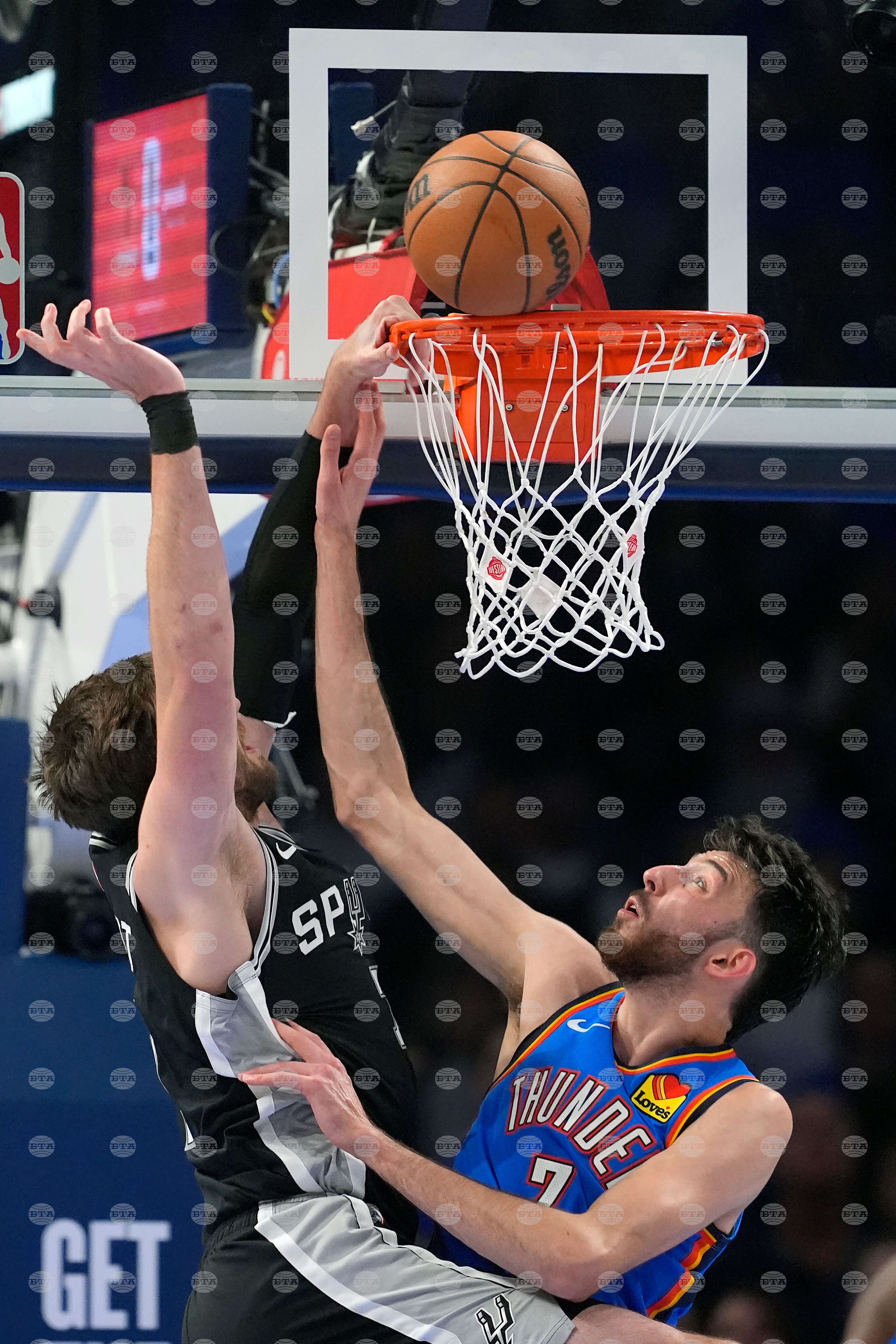 Spurs Thunder Basketball