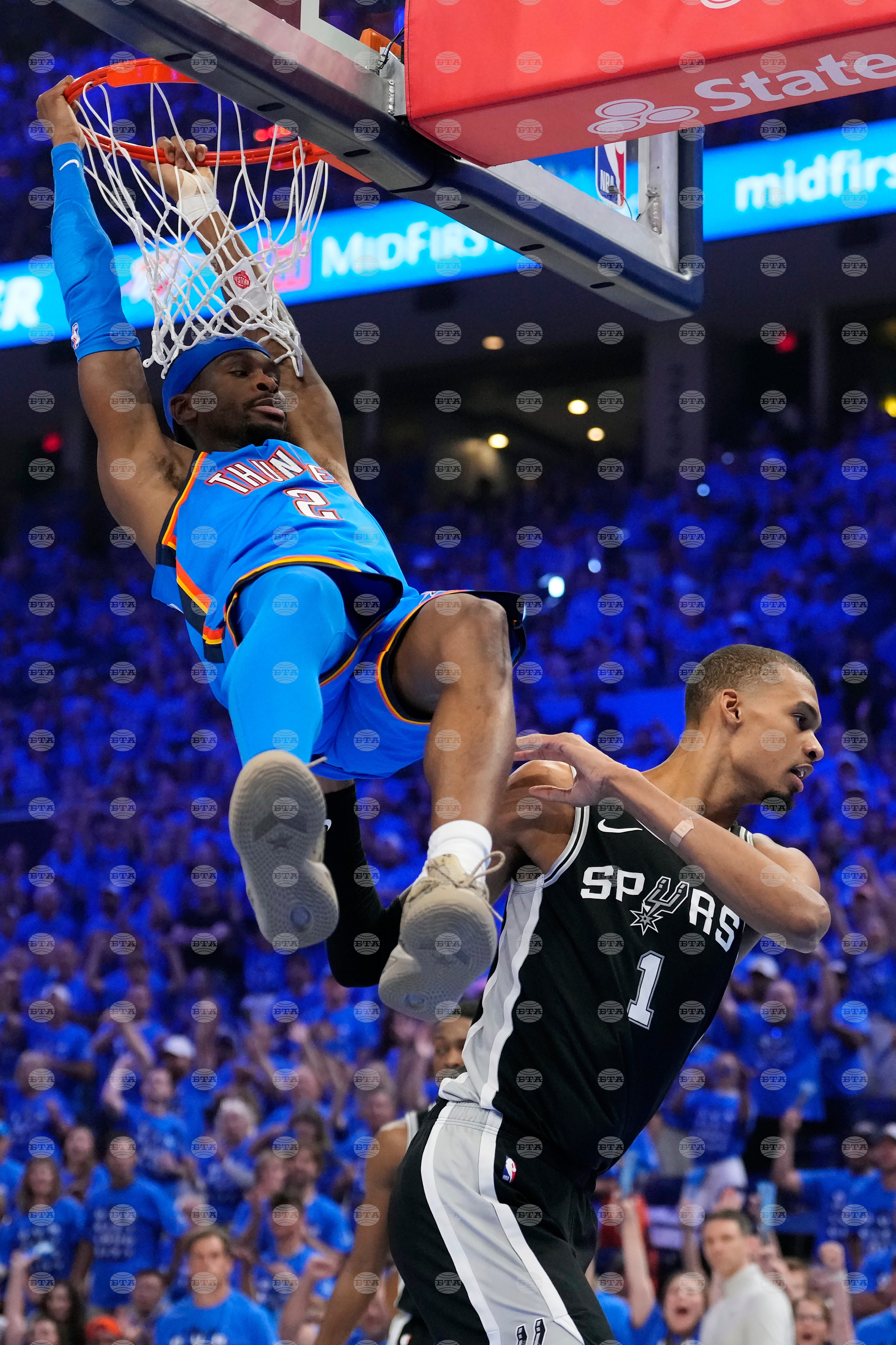 Spurs Thunder Basketball