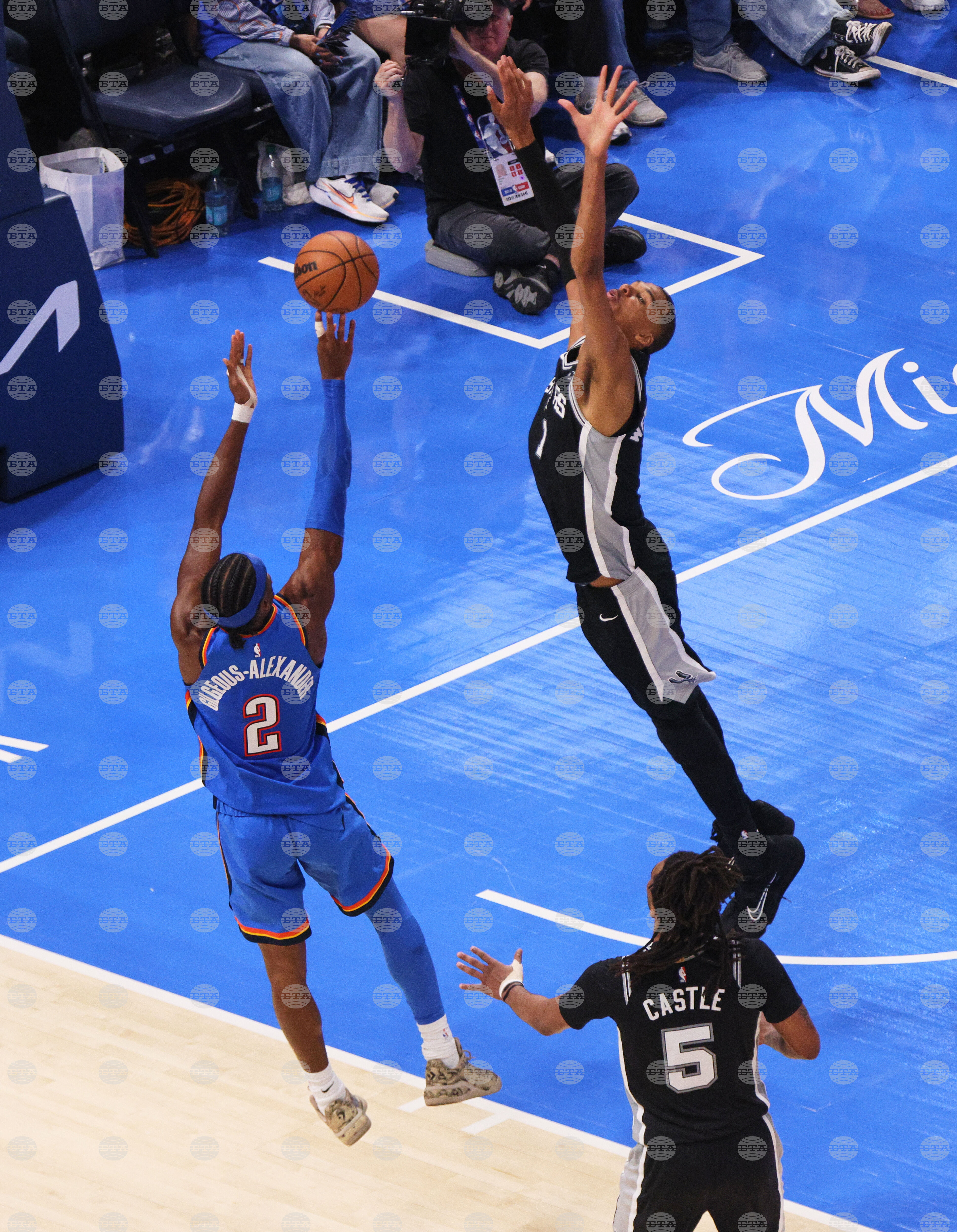 Spurs Thunder Basketball