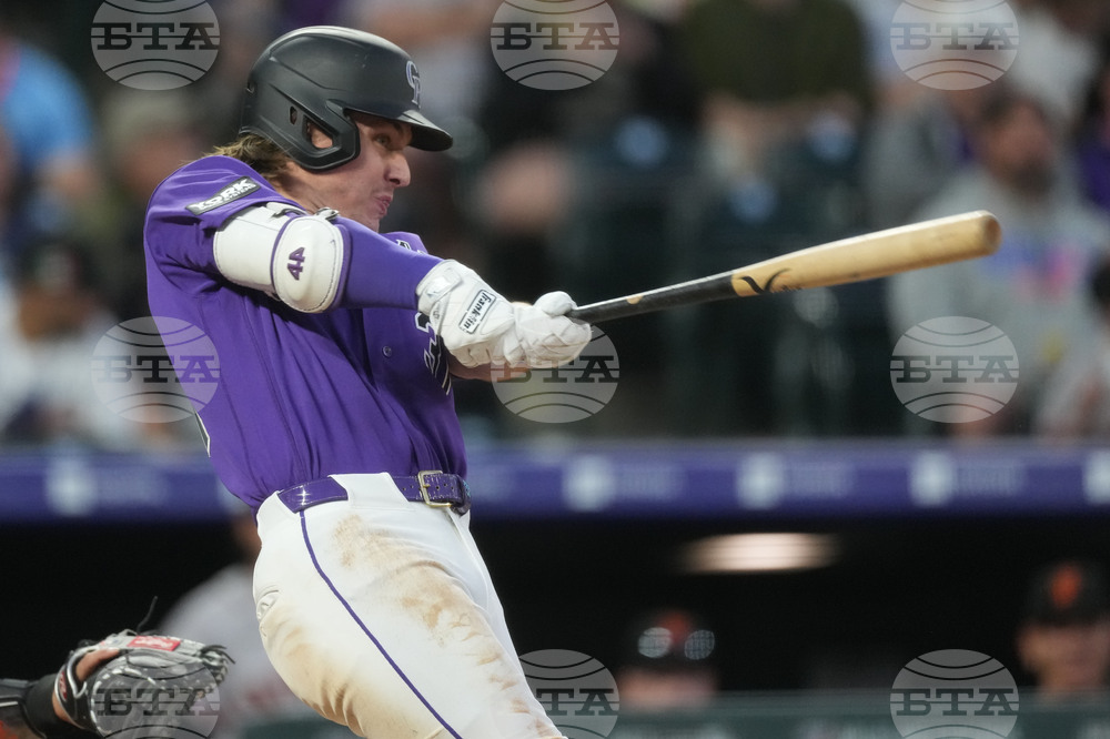 Giants Rockies Baseball