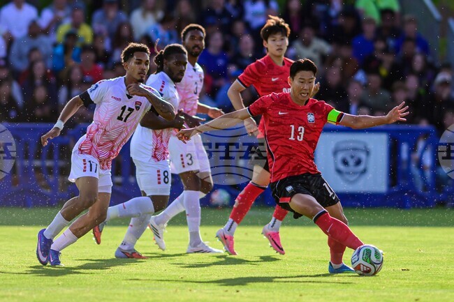 CORRECTION South Korea Trinidad and Tobago Soccer