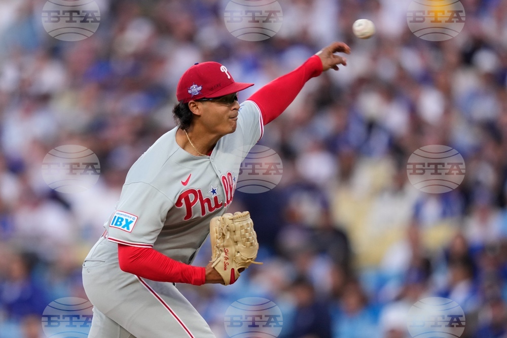 Phillies Dodgers Baseball