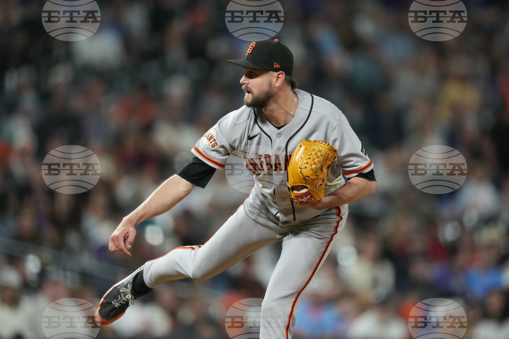 Giants Rockies Baseball