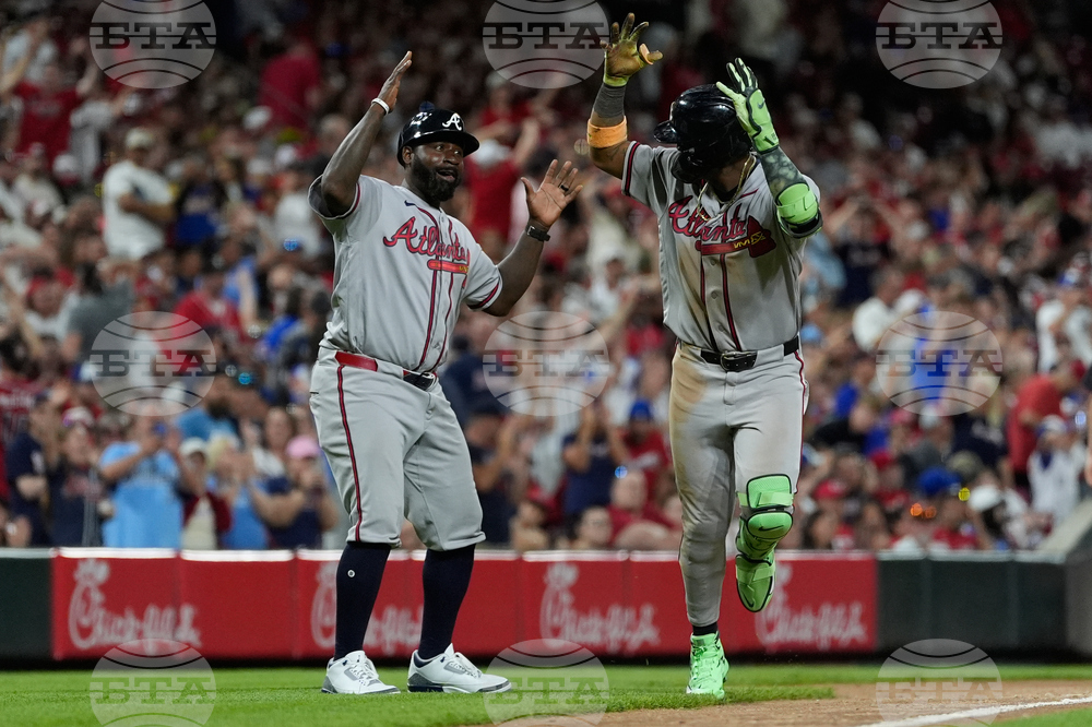 Braves Reds Baseball