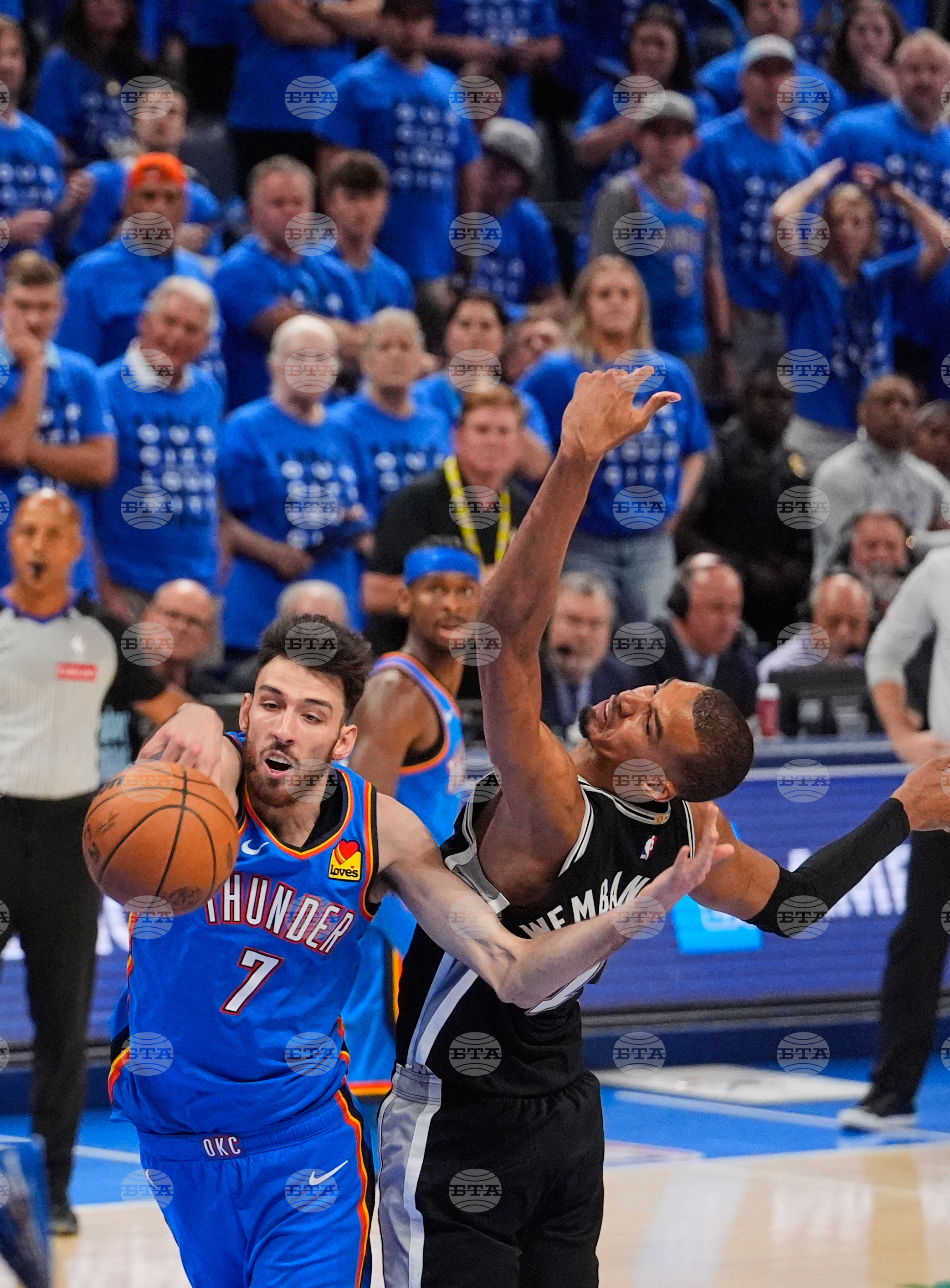Spurs Thunder Basketball