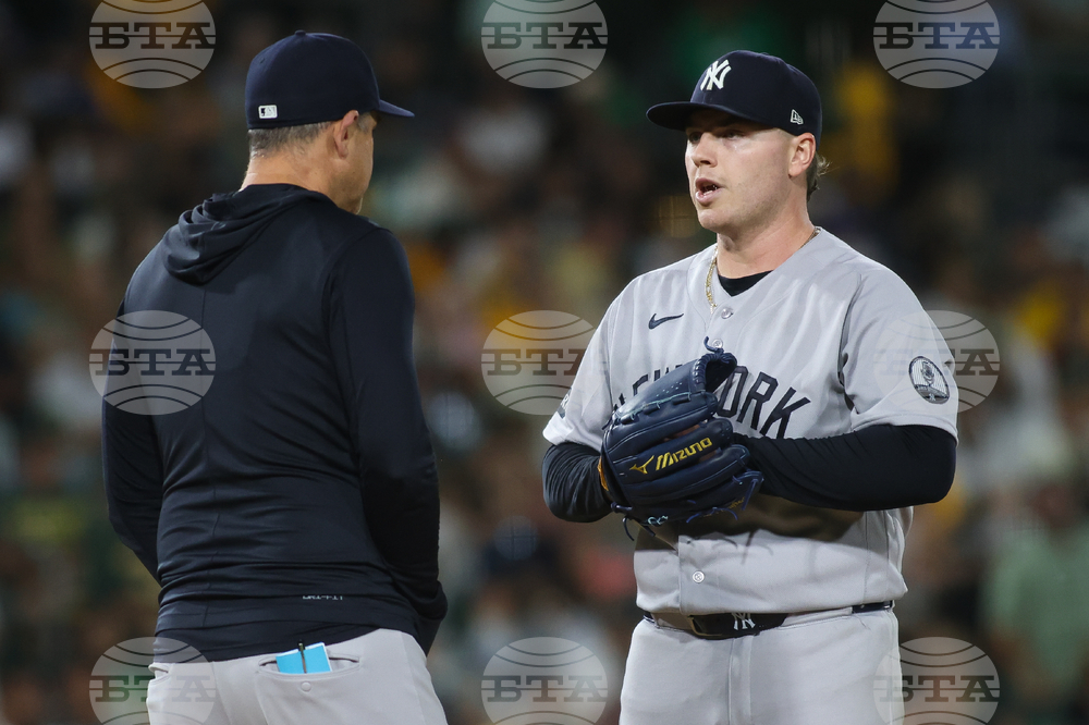 Yankees Athletics Baseball