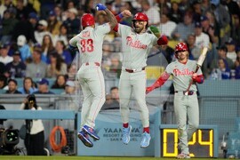 Phillies Dodgers Baseball
