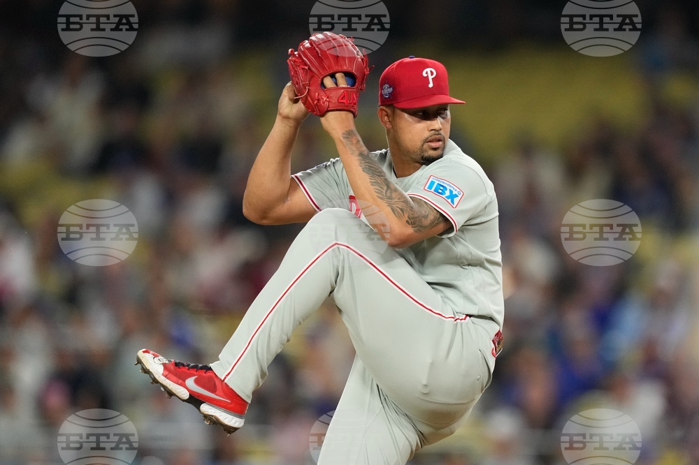 Phillies Dodgers Baseball