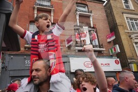 Britain Arsenal Soccer
