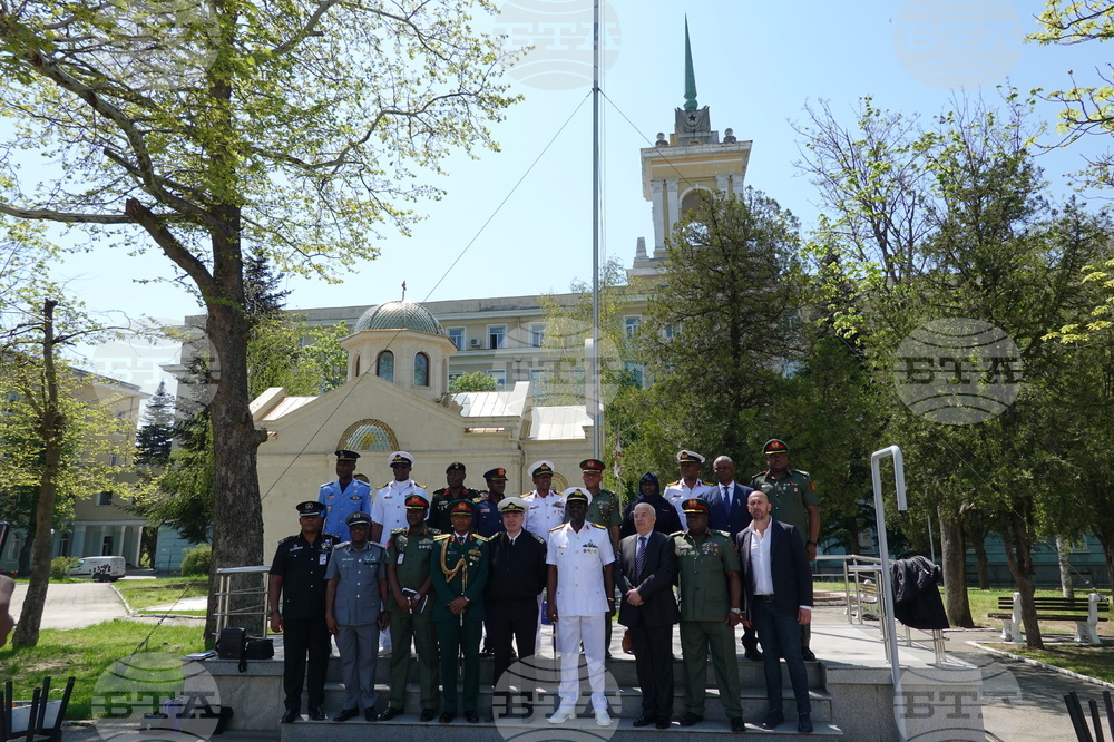 Nigerian Top Brass Visit Nikola Vaptsarov Naval Academy