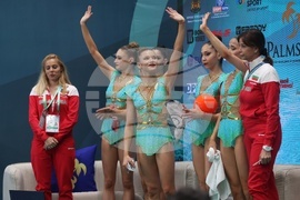 Варна - Европейско първенство по художествена гимнастика - ансамбли - финали