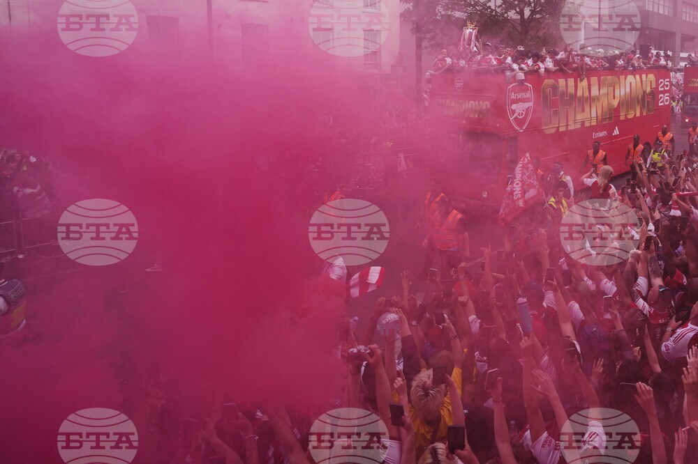 Britain Arsenal Soccer