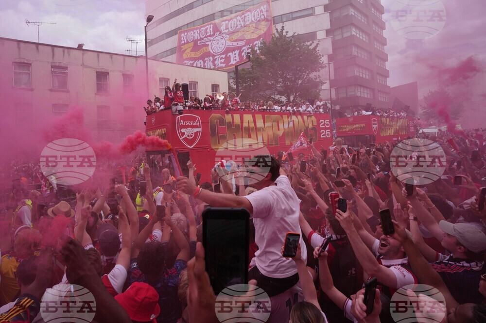 Britain Arsenal Soccer