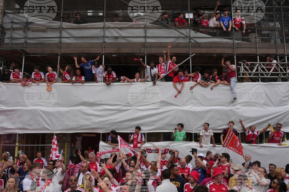 Britain Arsenal Soccer
