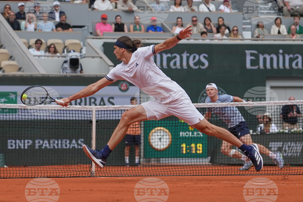 APTOPIX French Open Tennis