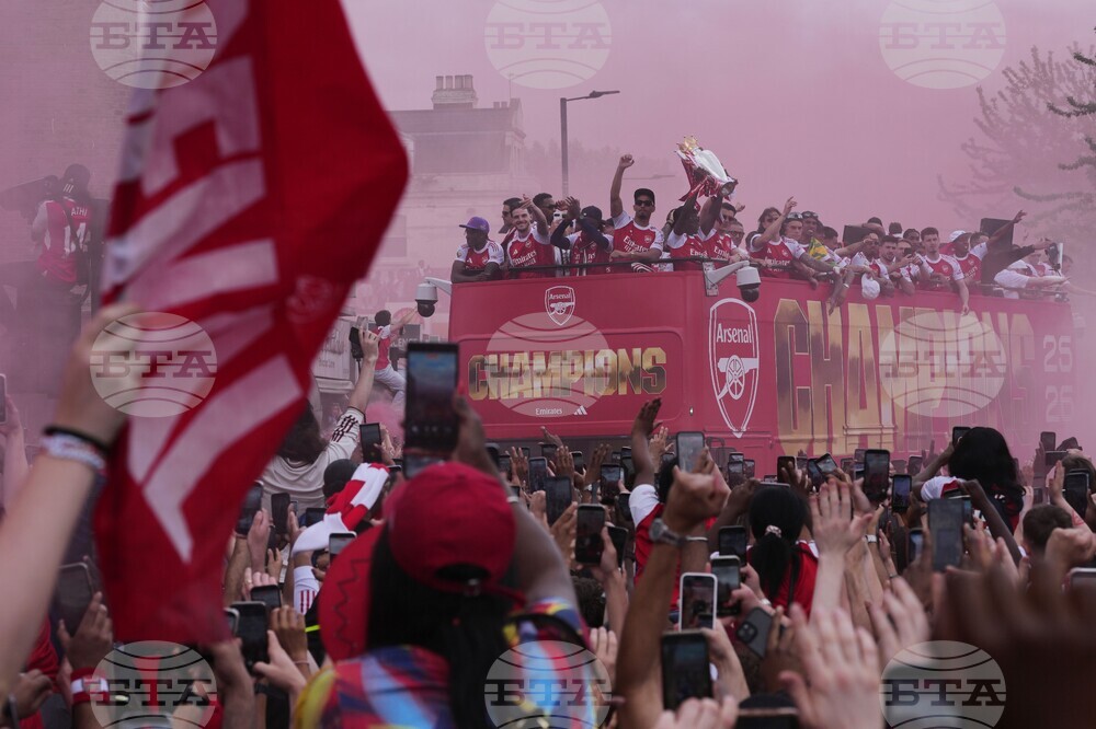Britain Arsenal Soccer