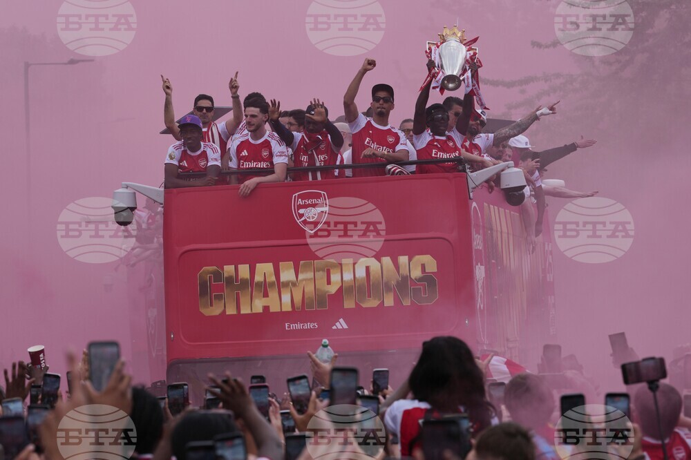 Britain Arsenal Soccer