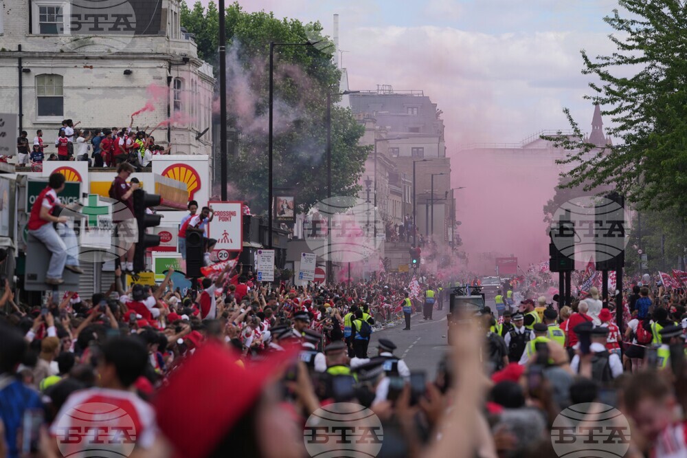 Britain Arsenal Soccer